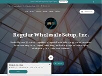 Website REGULAR WHOLESALE SET UP INC