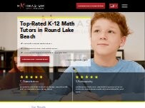 Website Screenshot Mathnasium