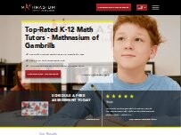 Website Screenshot Mathnasium