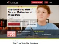 Website Screenshot Mathnasium