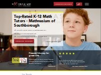 Website Screenshot Mathnasium