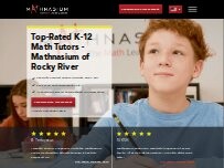 Website Screenshot Mathnasium