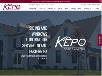 Website Screenshot Kepo Siding & Windows