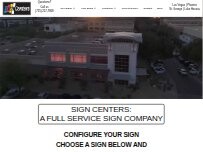 Website Screenshot Sign Centers