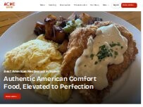 Website Screenshot ACME Cafe
