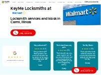 Website Screenshot KeyMe Locksmiths