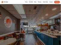 Website Screenshot Taco Zocalo