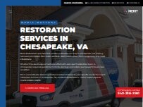 Website Screenshot Merit Restorations