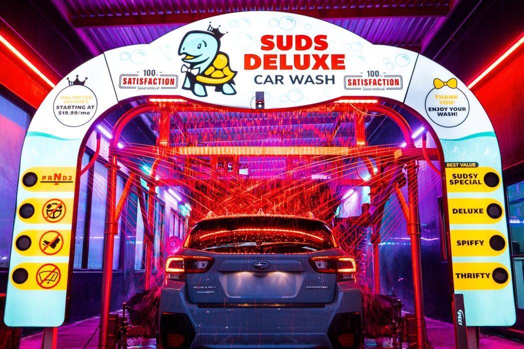 Images Suds Deluxe Car Wash