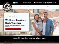 Website Screenshot Abel's Bail Bond - Santee