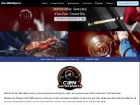 Website Screenshot Cien MotorSports