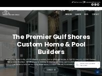 Website Screenshot DD&B Custom Home & Pool Builders