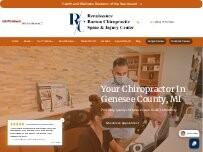 Website Screenshot Renaissance Chiropractic Spine & Injury Center
