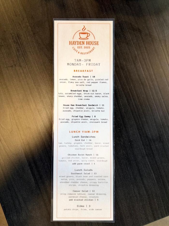 Images Hayden House Cafe