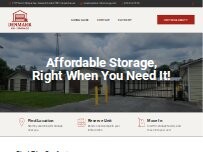 Website Screenshot Denmark Mini Storage