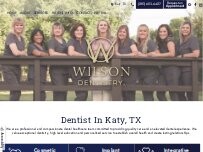 Website Screenshot Wilson Dentistry