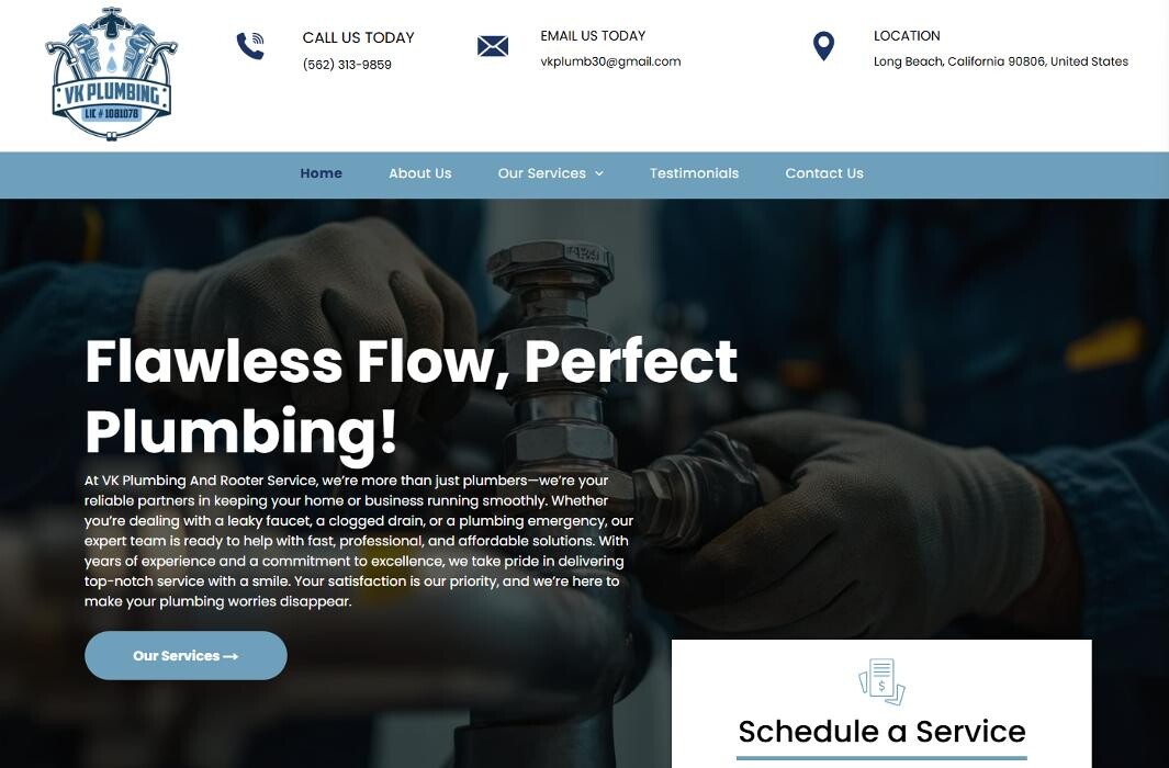 Images VK Plumbing and Rooter Services