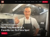 Website Screenshot Sals pizza