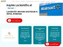 Website Screenshot KeyMe Locksmiths