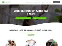 Website Screenshot Lice Clinics of America - Tyler