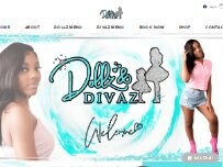 Website Screenshot Dollz & Divaz Salon - Spa