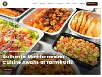 Website Screenshot Tarme Mediterranean Grill