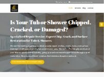 Website Screenshot The Shower Surgeons, LLC