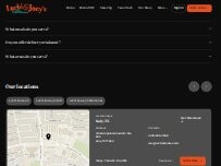 Website Screenshot Luchi & Joey’s