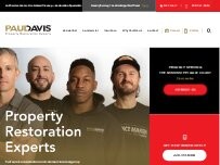 Website Screenshot Paul Davis Restoration of Mississippi Gulf Coast