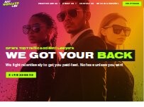 Website Screenshot Just Wrecked Law