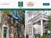 Website Screenshot Richard Johnston Inn & 1890 Caroline House