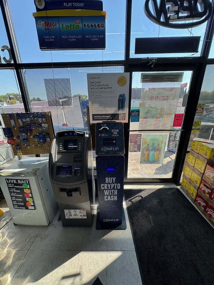 Images CoinFlip Bitcoin ATM - Joe’s Liquor & Tobacco Rockfalls (Rock Falls)