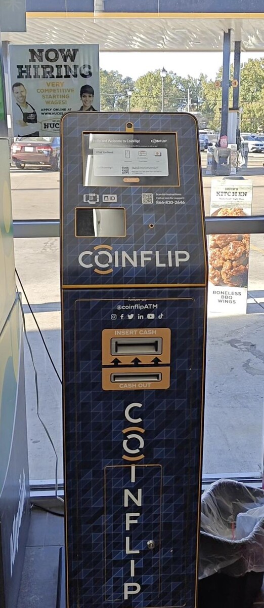 Images CoinFlip Bitcoin ATM - Huck's Food & Fuel #270 (Kirkwood)