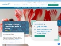 Website Screenshot MaidPro Chicago Downtown, West & South