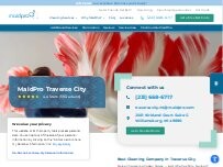 Website Screenshot MaidPro Traverse City