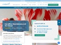 Website Screenshot MaidPro Kissimmee & St. Cloud