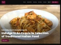 Website Screenshot Nonna Dora Italian Eatery