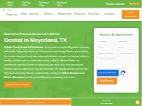 Website Screenshot Safari Family Dental & Orthodontics - Meyerland