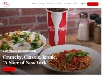 Website Screenshot Joe's Pizza