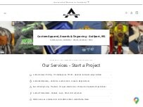 Website Screenshot Allistons