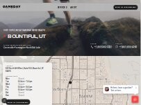 Website Screenshot Gameday Men's Health Bountiful, UT