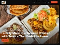 Website Screenshot Adobo Latin Kitchen