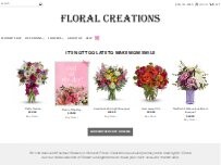 Website Screenshot Floral Creations