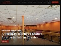 Website Screenshot Janaki indian cuisine