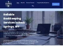 Website Screenshot Hawks Bookkeeping