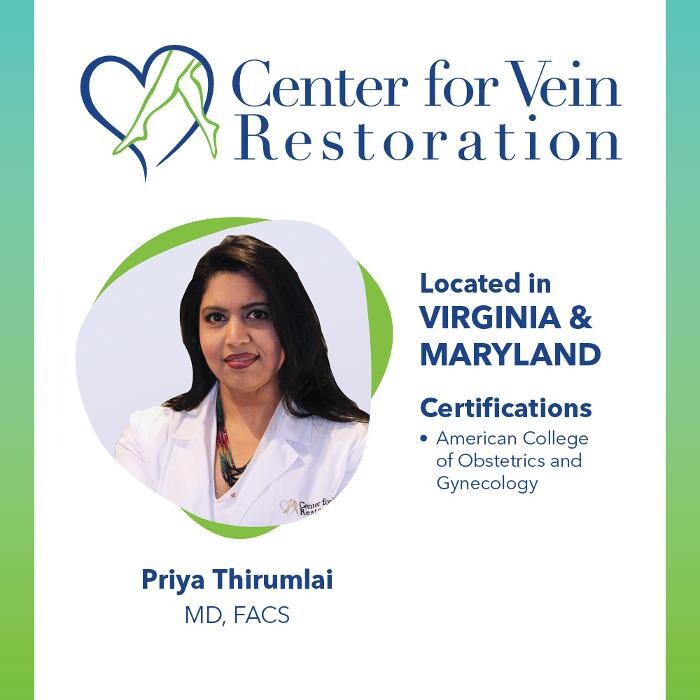 Images Center for Vein Restoration | Dr. Priya Thirumlai