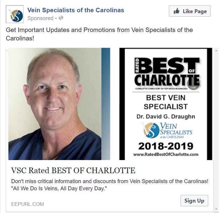 Images Vein Specialists of the Carolinas: Dr. David G. Draughn, now part of CVR