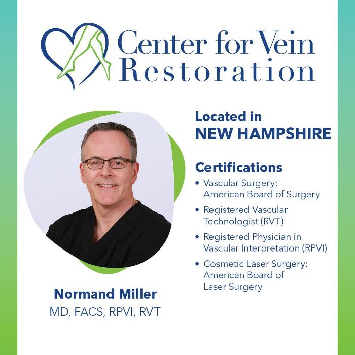 Images Center for Vein Restoration | Dr. Normand Miller