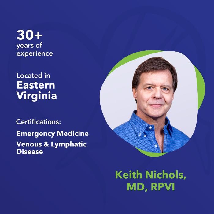 Images Center for Vein Restoration | Dr. Keith Nichols