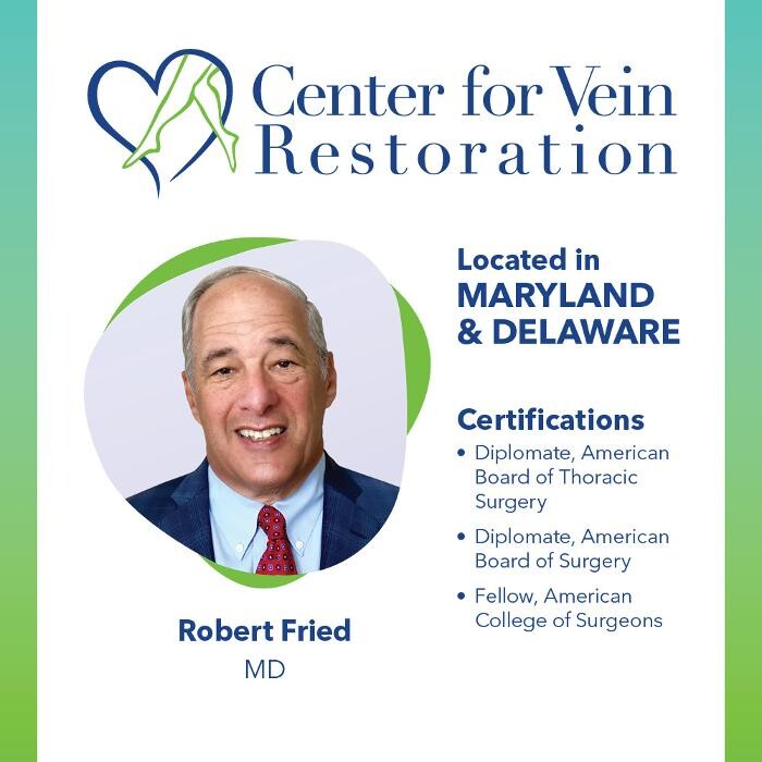 Images Center for Vein Restoration | Dr. Robert Fried